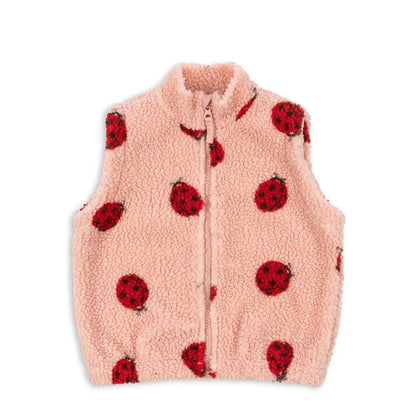 Premium Lambswool Kids Winter Jacket | Warm Cherry Coat | GLOMEXIA