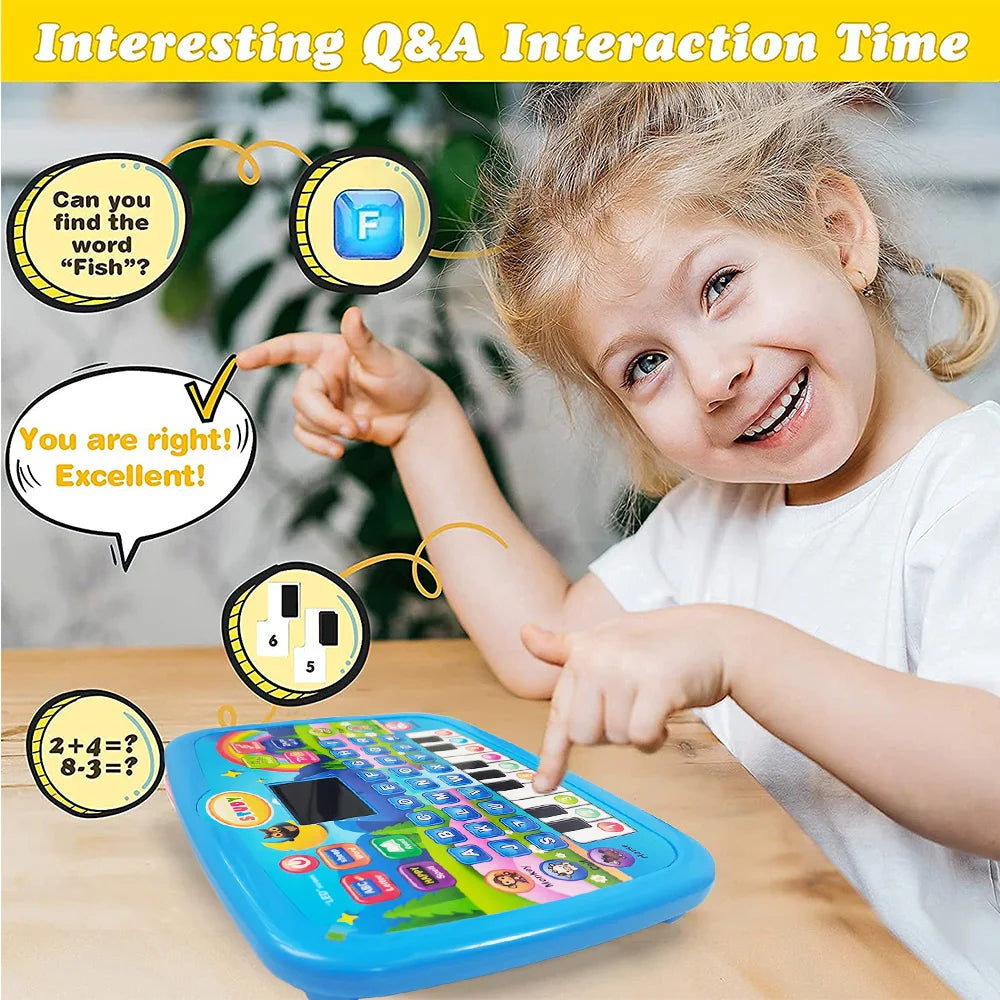 Premium Kids Learning Tablet – Educational Toy with Music