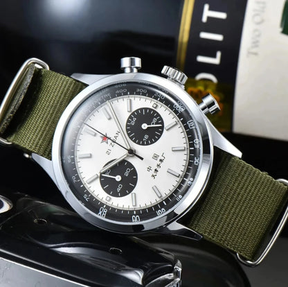 ⌚ Men’s Casual Quartz Chronograph Watch ✨