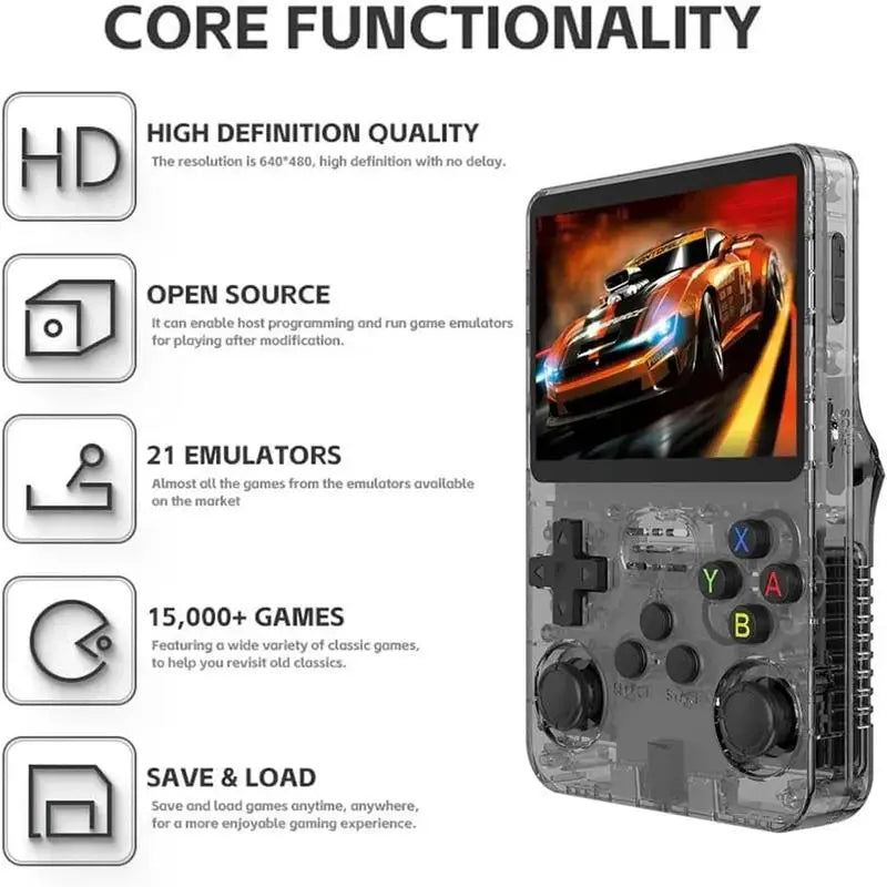 Glomexia 3.5” Retro Handheld Game Console 🕹️