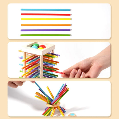 Wooden Stick Strategy Balance Game for Kids
