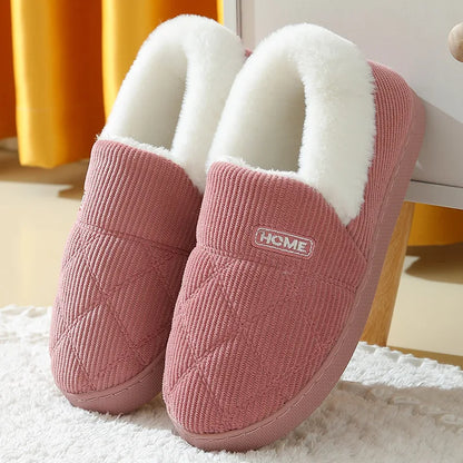 Glomexia Women Fur Plush Slippers ❄️ | Cozy Winter Slides