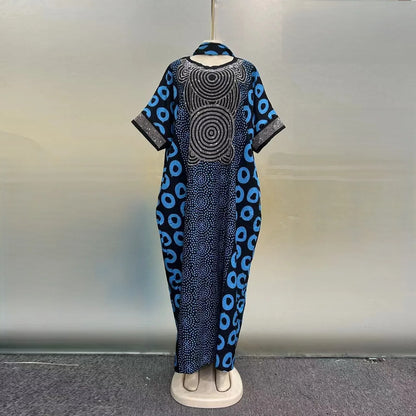 👗 Women’s African Style Floor-Length Maxi Dress 💎