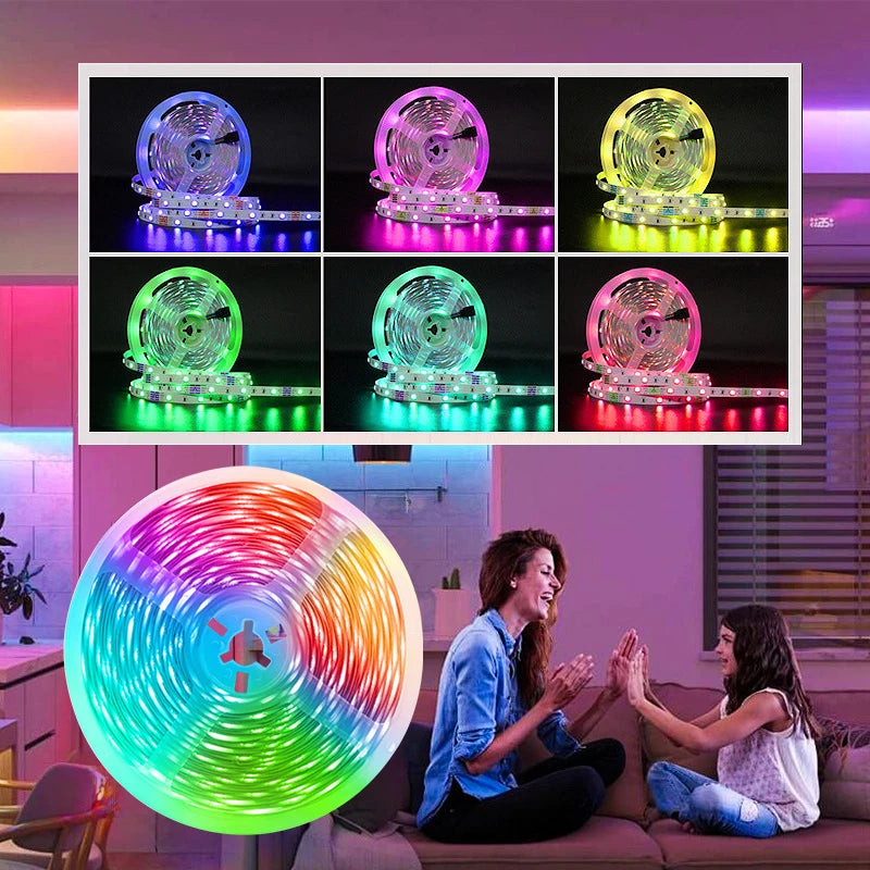 RGB 5050 LED Strip Light (16.4ft / 32.8ft)