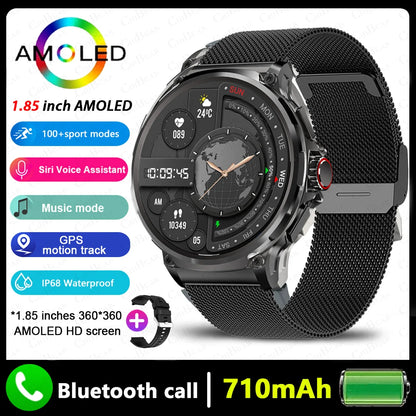 ⌚ HD Bluetooth Smart Watch 1.85" 📱