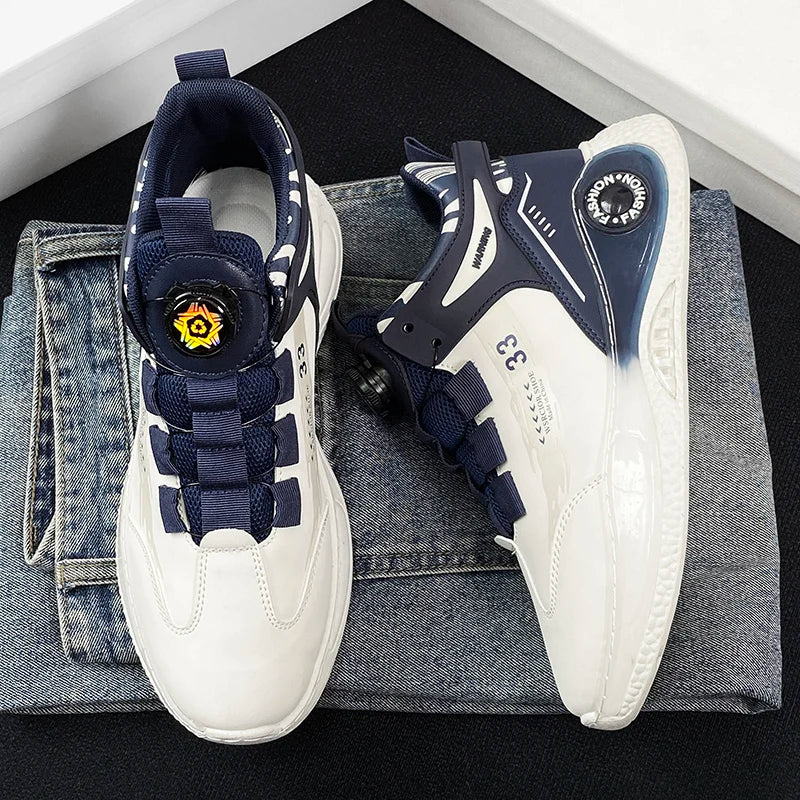 Men’s Rotating Buckle Non-Slip Sneakers