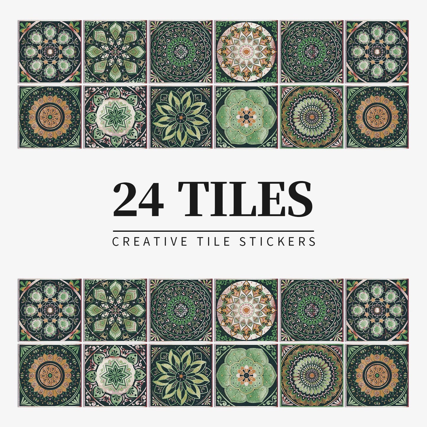 Self-Adhesive Tile Wall Stickers 🧱 | Waterproof Home Decor –