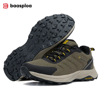 Men Waterproof Hiking Shoes – Outdoor Ankle Boots