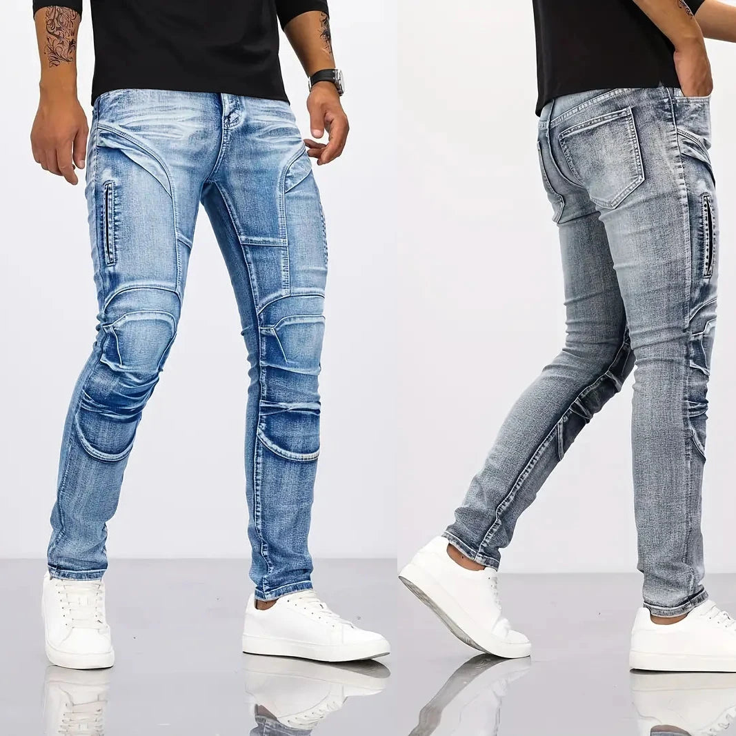 👖 Men’s Slim Fit Denim Jeans 🖤
