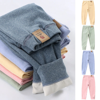 Premium Kids Fleece-Lined Winter Pants (Autumn & Winter)