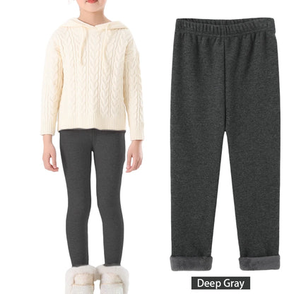❄️ CozyFlex Girls Thermal Leggings 🧦