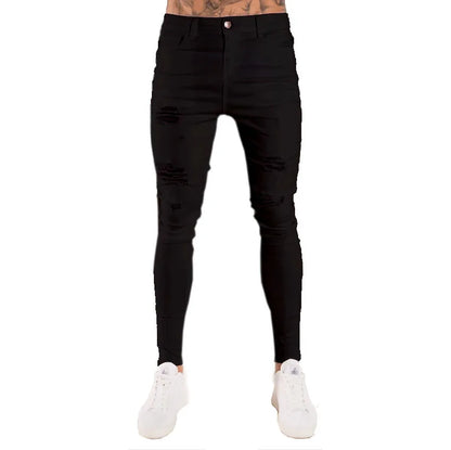 🌍 Glomexia– Men’s Casual Slim Fit Denim Jeans 👖🔥