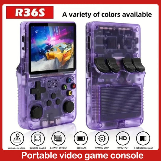 Glomexia 3.5” Retro Handheld Game Console 🕹️