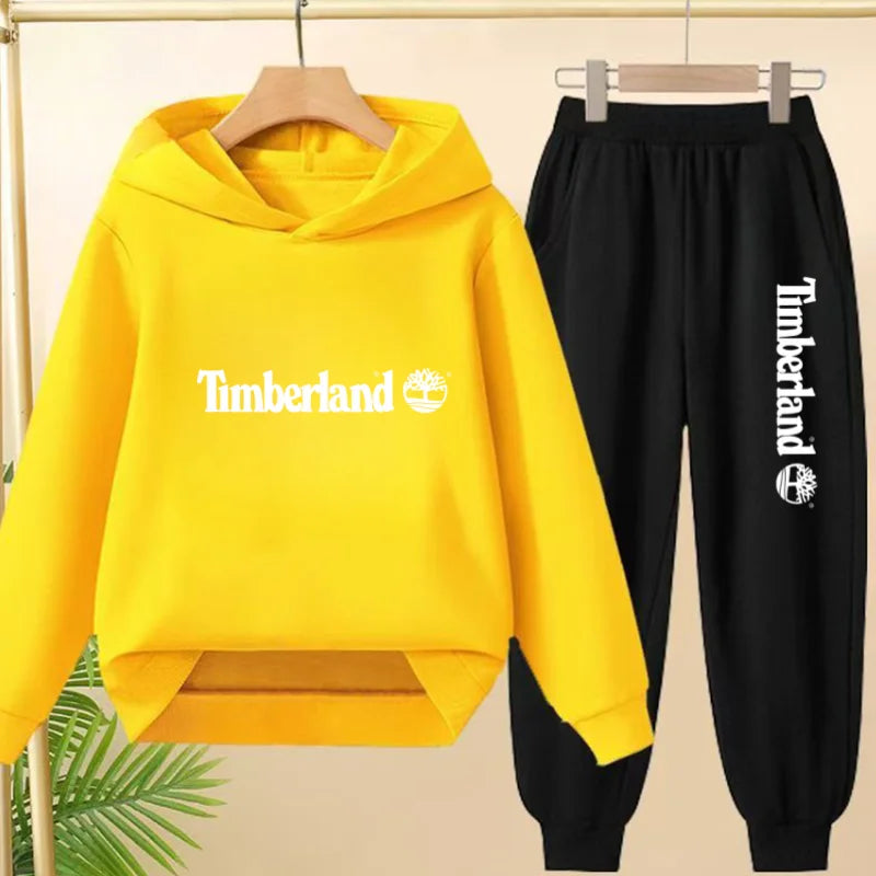 Glomexia Kids Hoodie Set – Warm Autumn Winter Outfit