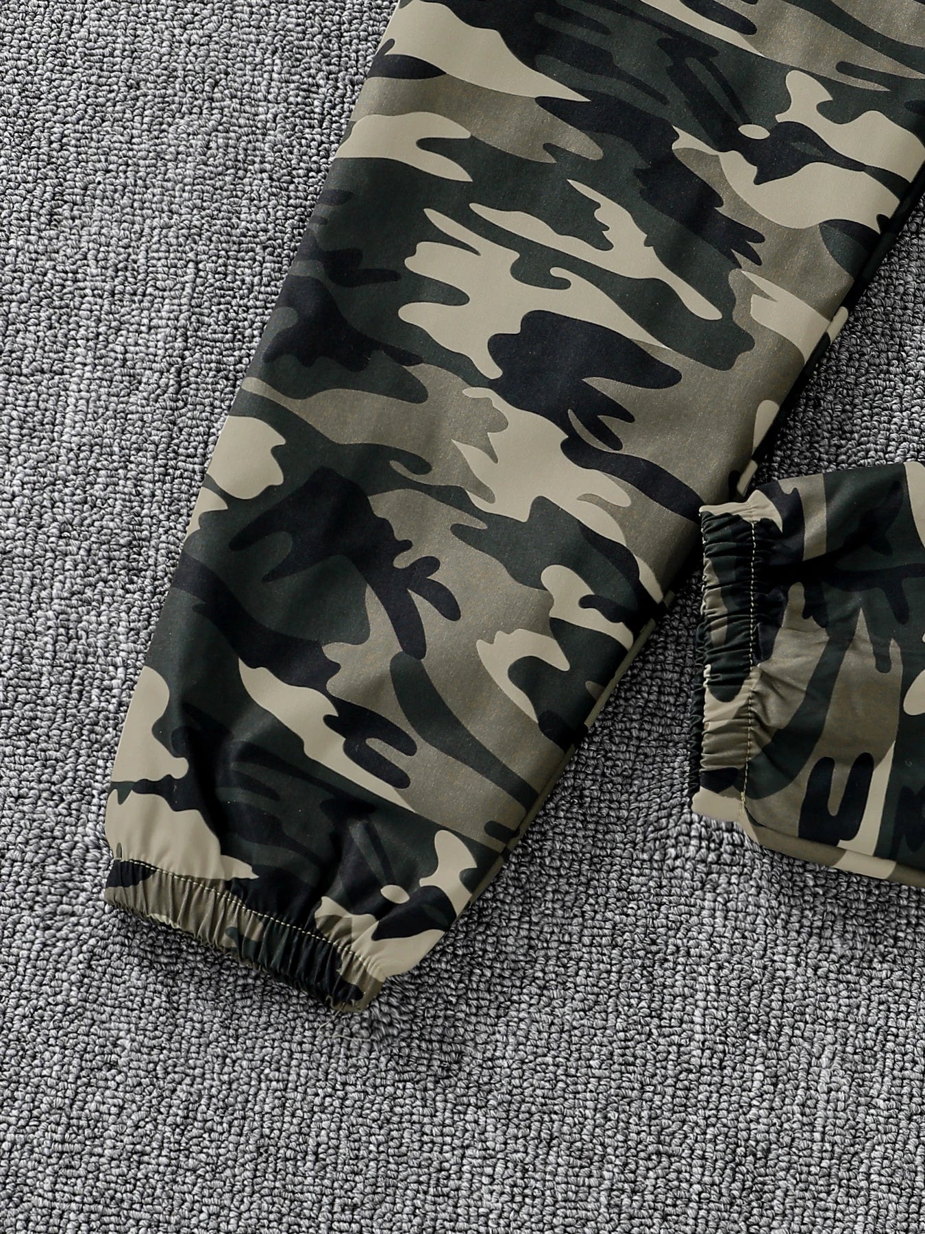 Premium Girls 3-Piece Hoodie & Camo Pants Set