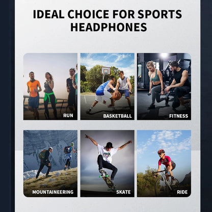 Premium Wireless Bone Conduction Earbuds – Bluetooth 5.0 Waterproof
