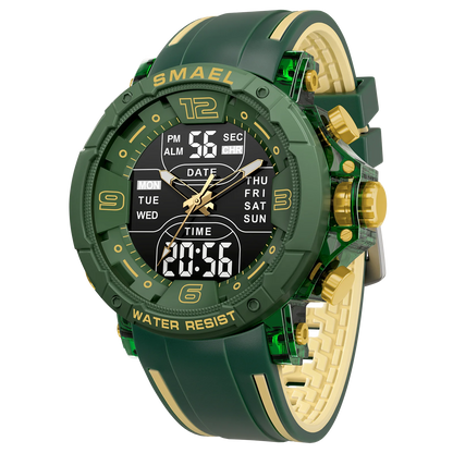 Men’s Analog Digital Sports Watch – Shock Resistant & Waterproof
