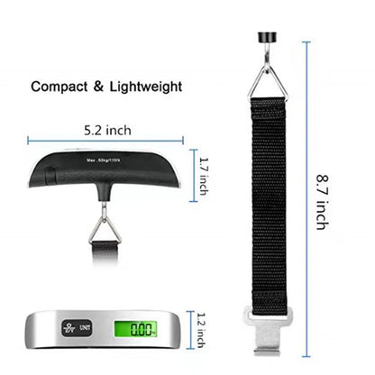 Portable Digital Luggage Scale (50kg)