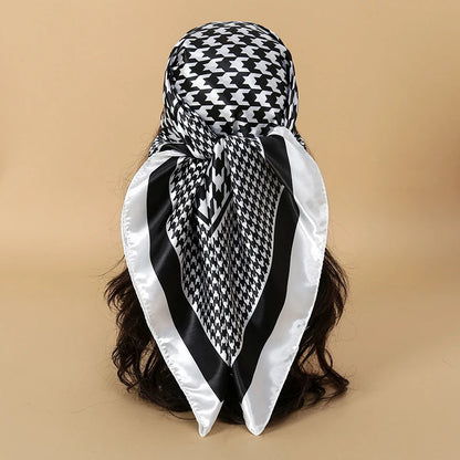 Premium 90x90 Paisley Fashion Scarf | Women Headband | GLOMEXIA