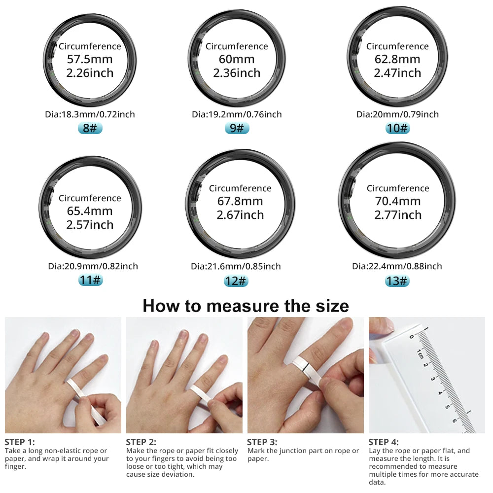 Smart Health Ring 💍 | Heart Rate & Sleep Tracker