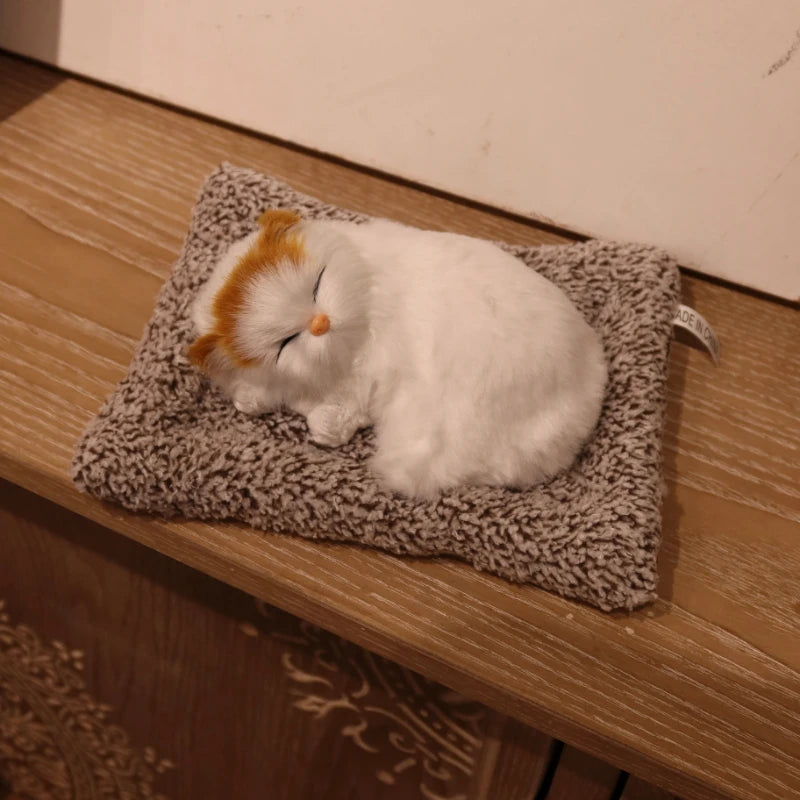 Interactive Meowing Kitten Plush Toy