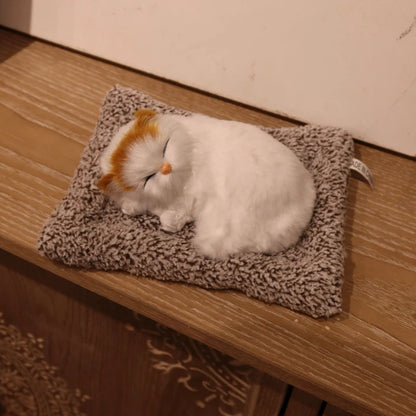 Interactive Meowing Kitten Plush Toy