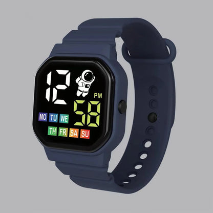 ⌚ Kids LED Smart Digital Watch – Waterproof Sports Style 💧✨