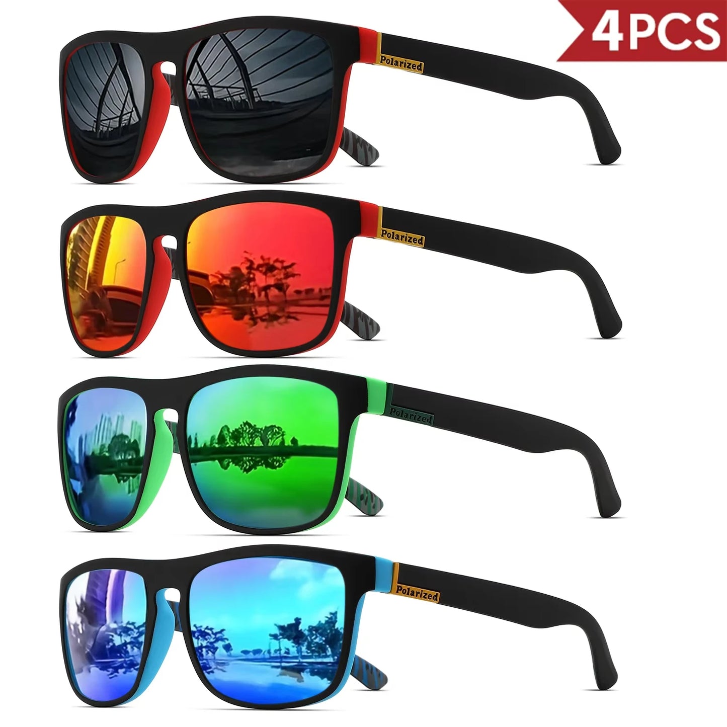 😎🕶️ Polarized Sport Sunglasses UV400