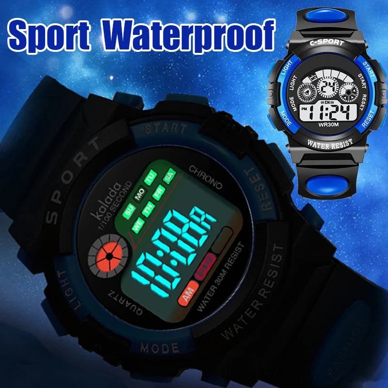 Kids LED Digital Watch ⌚🧒