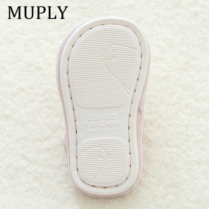 Glomexia Kids Cartoon Fur Slippers 🐻 | Warm Winter Home Shoes