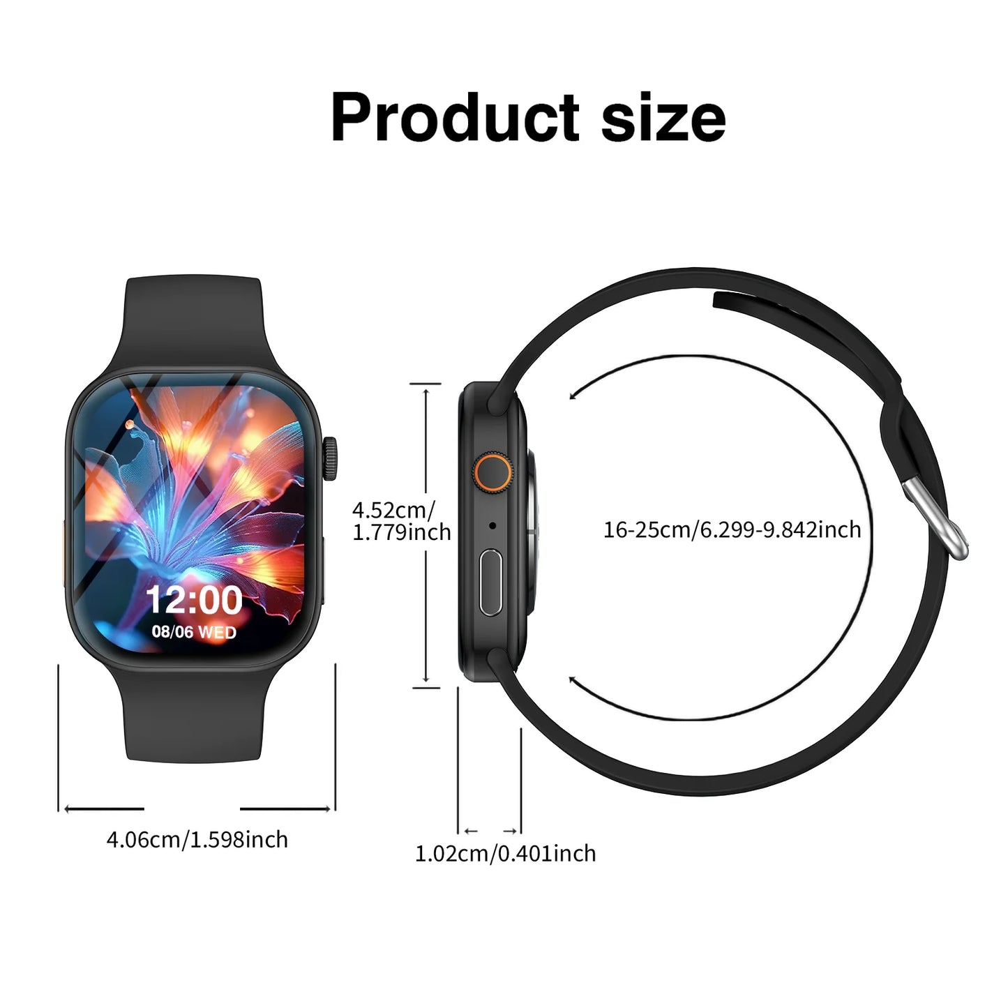 Glomexia Bluetooth Smart Watch 💙
