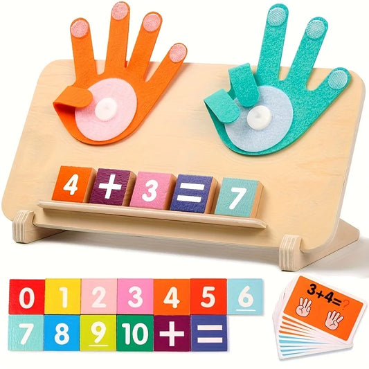 Wooden Arithmetic Learning Board for Kids (3+ Years)