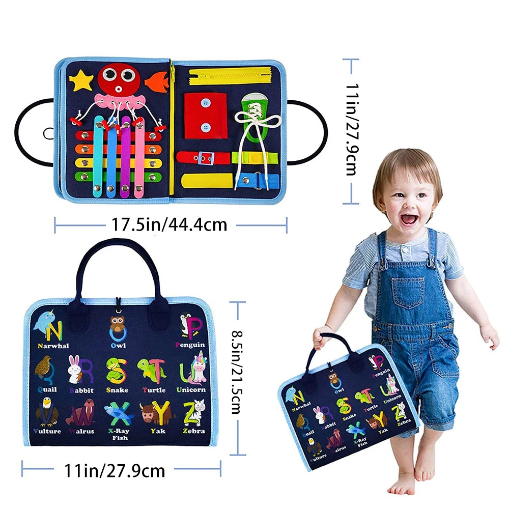 🧩 Glomexia Kids Busy Board Toy
