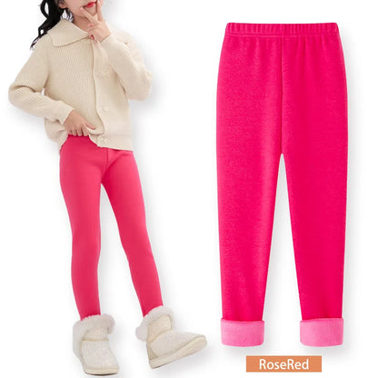 ❄️ CozyFlex Girls Thermal Leggings 🧦