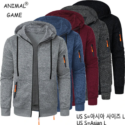 🧥 Zip-Up Casual Hoodie