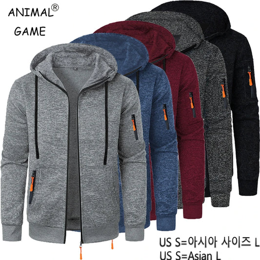 🧥 Zip-Up Casual Hoodie
