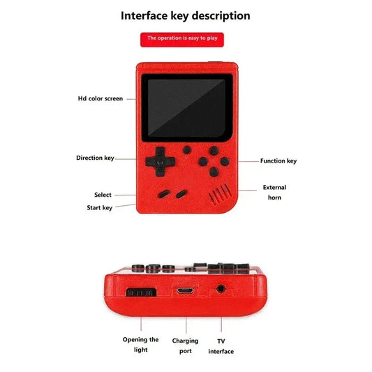 🎮 ✨ Glomexia Retro Game Console (400 Games)