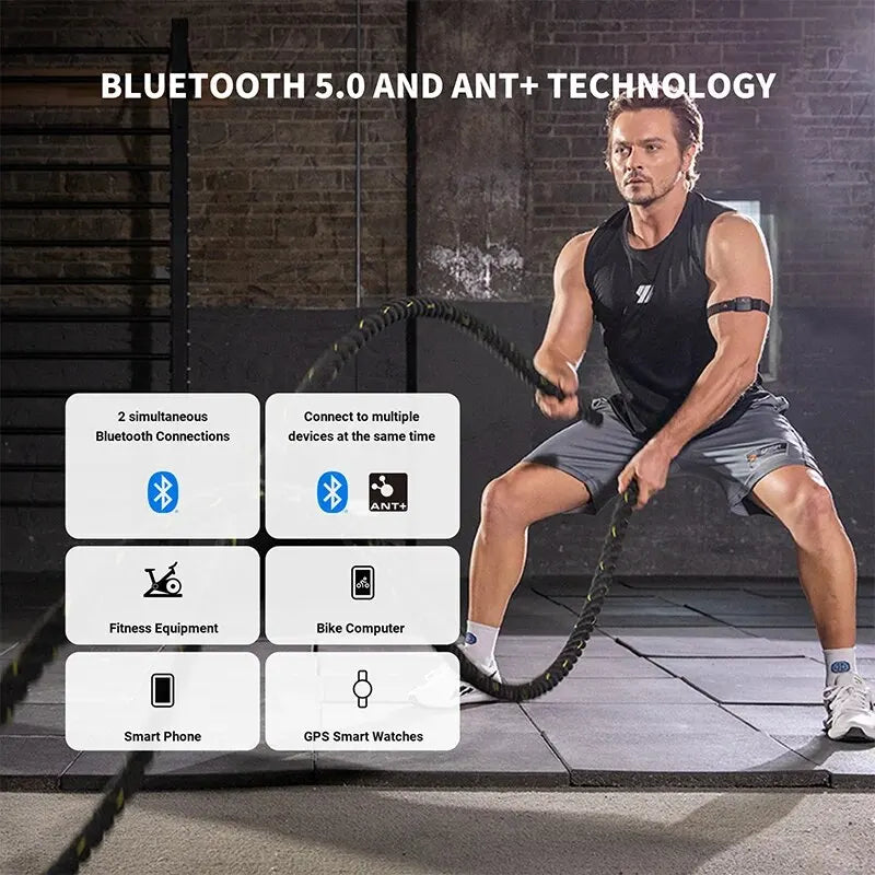 ⌚🔥 COOSPO HW9 Heart Rate Armband