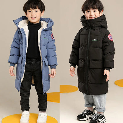 Winter Hooded Jacket for Boys ❄️👦