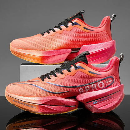 Men’s Carbon Plate Mesh Running Sneakers