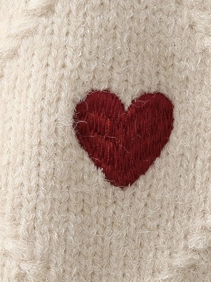 Girls Knitted Sweater Top – Spring & Fall