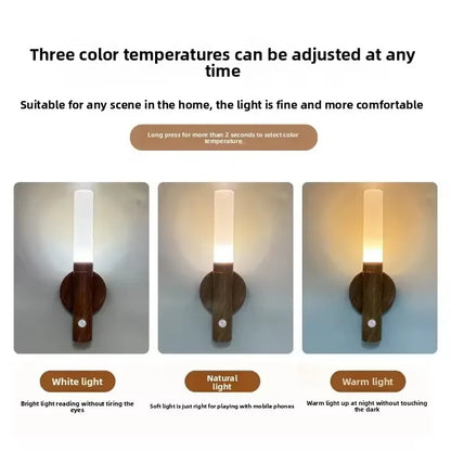💡🤖 Smart Motion Sensor Wall Lamp | Touch & Dimmable ✨