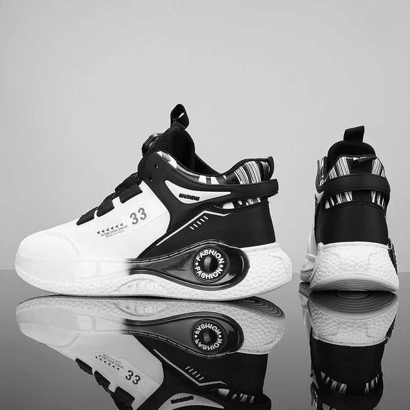 Men’s Rotating Buckle Non-Slip Sneakers