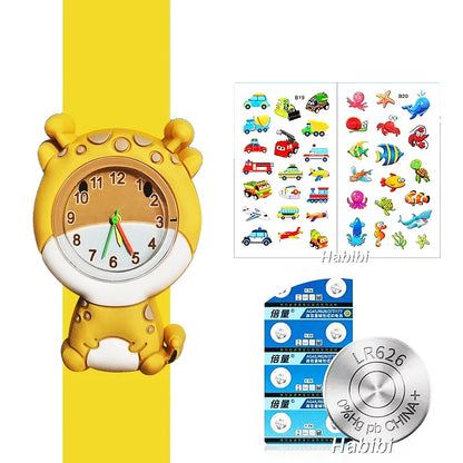 🌍 Glomexia – Kids Silicone Quartz Watch ⌚🧒