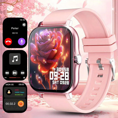 Bluetooth Call Smart Watch – 1.83” Touch Fitness Tracker