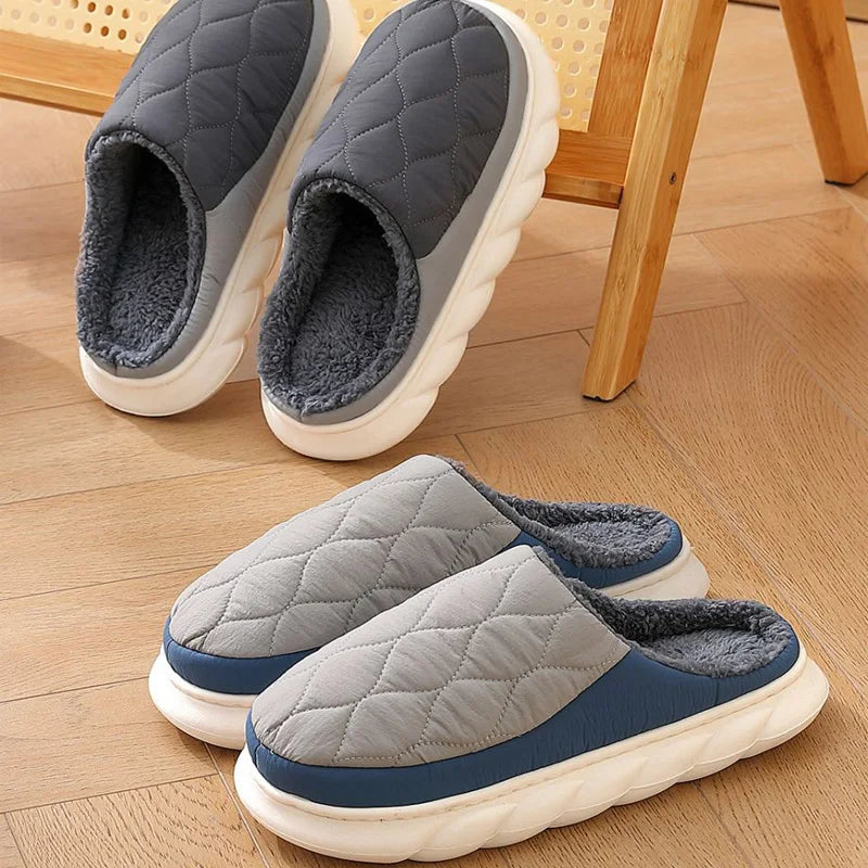 Winter Fur Indoor Slippers for Men ❄️👞