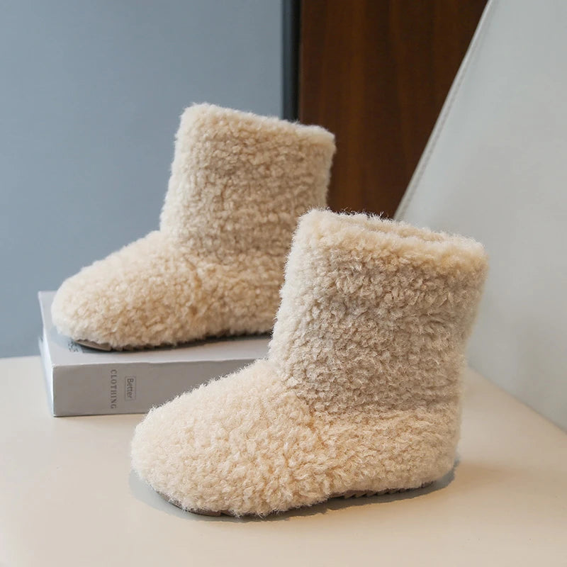 Girls Ankle Winter Boots ❄️👢 | Breathable Fashion Boots