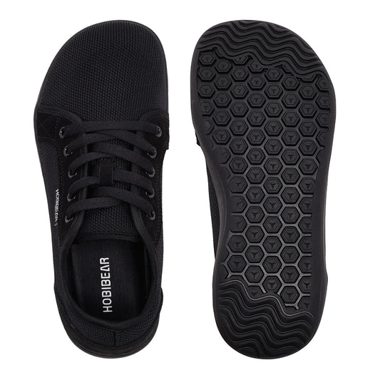 Men Barefoot Walking Shoes 👟 | Wide Toe Breathable Sneakers