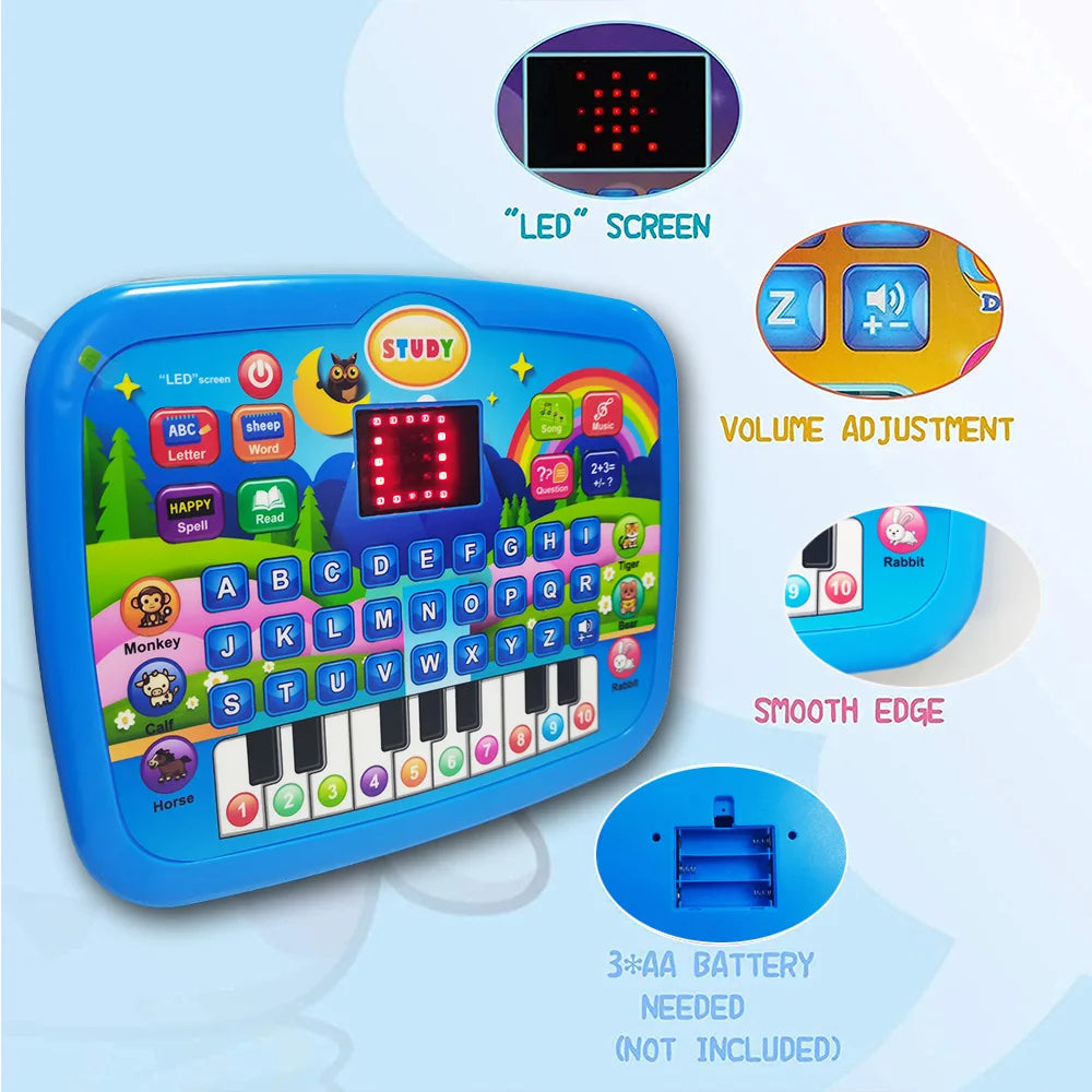 Premium Kids Learning Tablet – Educational Toy with Music