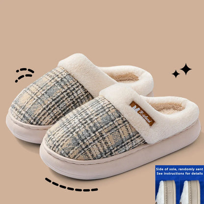 Women Fur Winter Slippers ❄️🥿 | Plush Warm EVA Sole